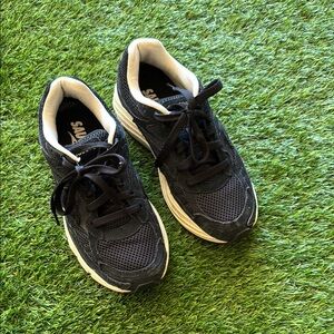 Saucony Black and White Running Shoes